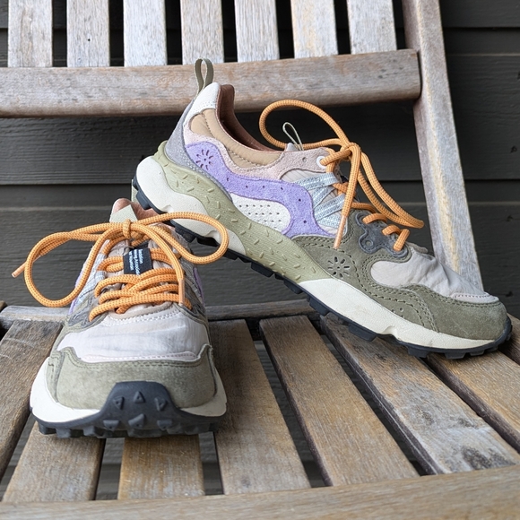 Flower Mountain Shoes - Flower Mountain Yamano 3 Uni Sneakers Rocky / Lilac Violet Women's US 7